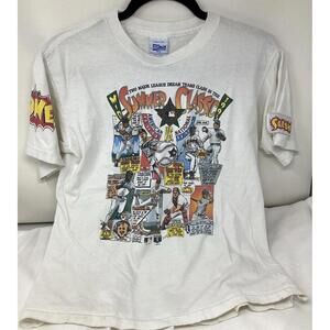 1993 MLB Summer Classic Vintage White Graphic T-Shirt
